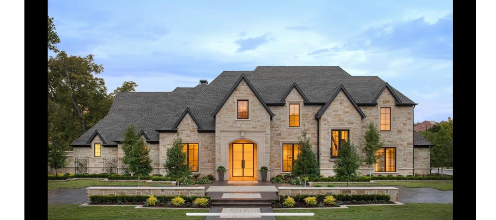 transitional style home designed by modern home builders in Frisco Texas